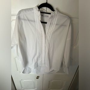 Oversized Small white Zara dress shirt